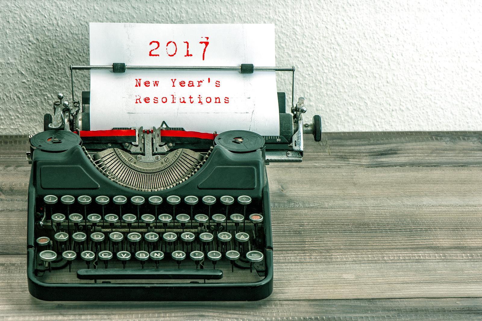 New Year’s Resolutions